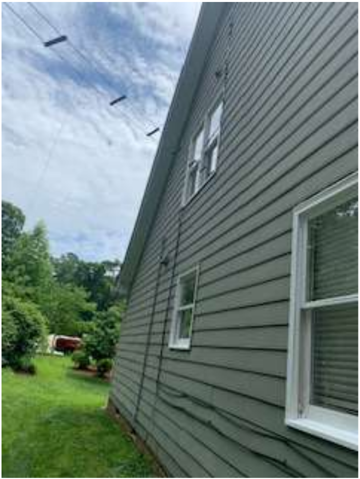 Side of house