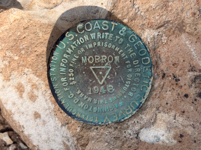 USGS marker